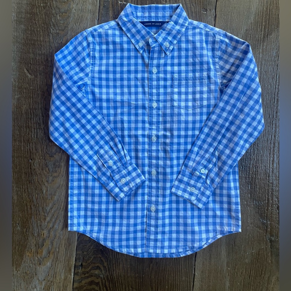 Janie and Jack button down NWT 5T